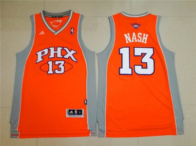 Maillot De Basket Phoenix Suns Steve Nash 13 Orange